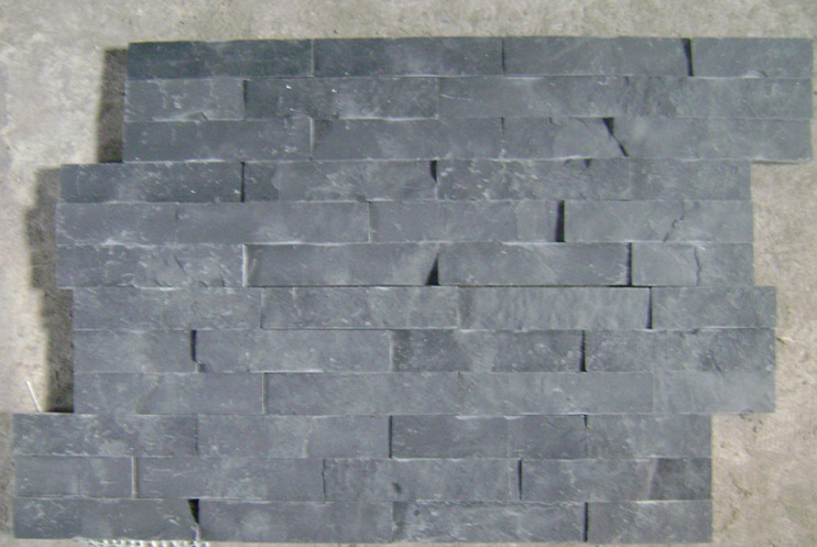 P018 wall veneer,black culture stone