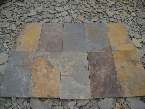 rusty slate tile (S1120)