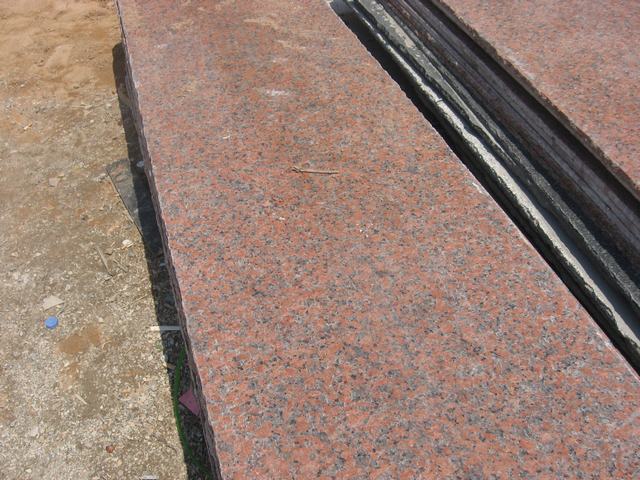 G386-8,shidao red granite slab