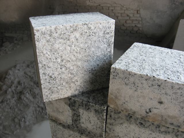 G359 white grantie cube paver,white granite cube