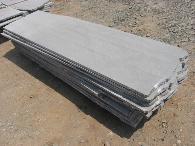 Grey sandstone slab